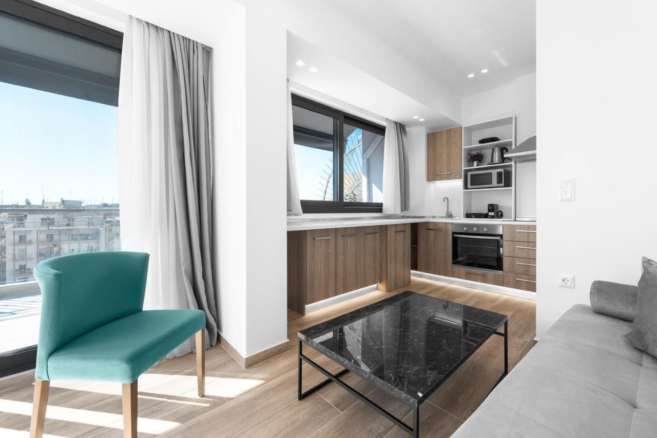 塞萨洛尼基Penthouse Level 8, Nilie Hospitality Mgmt公寓 外观 照片