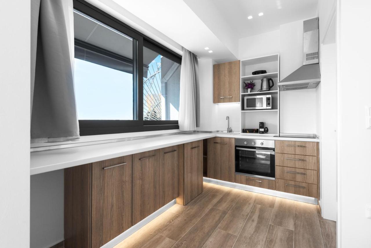 塞萨洛尼基Penthouse Level 8, Nilie Hospitality Mgmt公寓 外观 照片