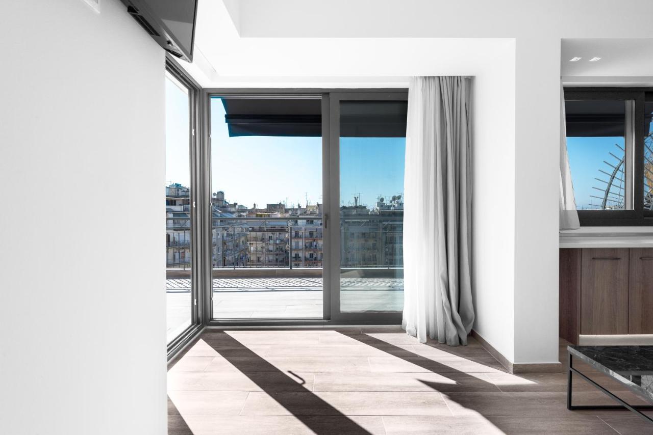 塞萨洛尼基Penthouse Level 8, Nilie Hospitality Mgmt公寓 外观 照片