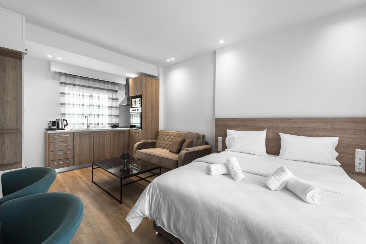 塞萨洛尼基Penthouse Level 8, Nilie Hospitality Mgmt公寓 外观 照片